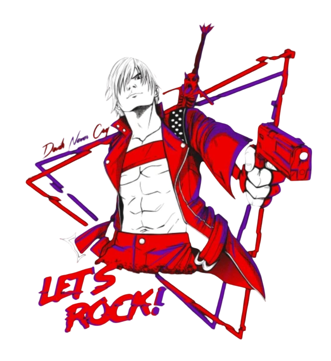 Devil May Cry Dante Sticker Car Decal