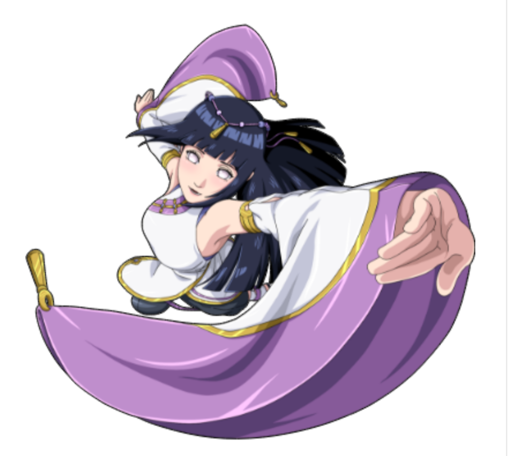 Naruto Boruto Hinata Sticker Car Decal