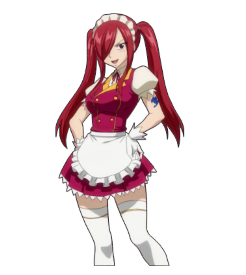 Fairy Tail Erza Sticker Car Decal