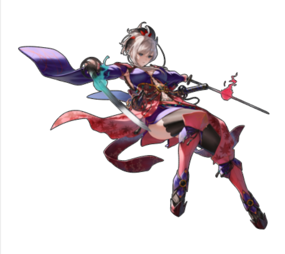 Fate Grand Order Musashi Sticker Car Decal