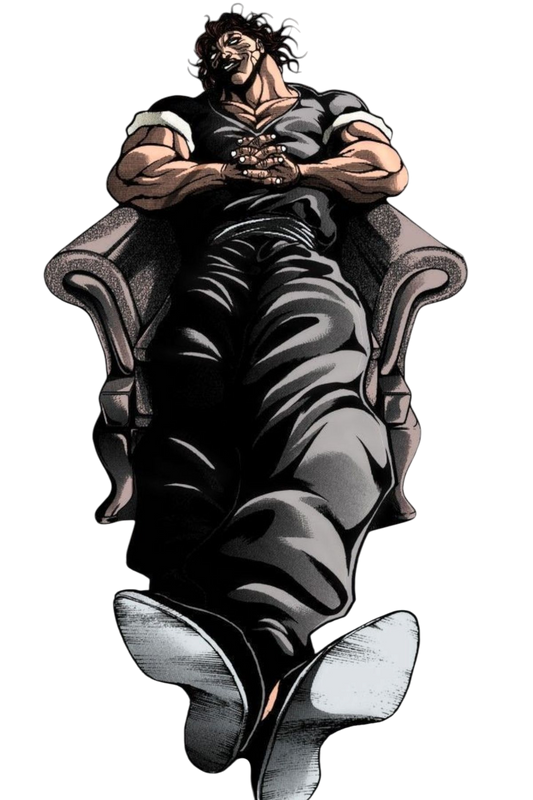 Baki Yujiro Sticker Car Decal