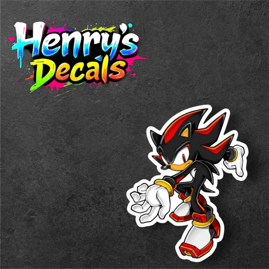 Video Game Shadow Sticker Car Decal