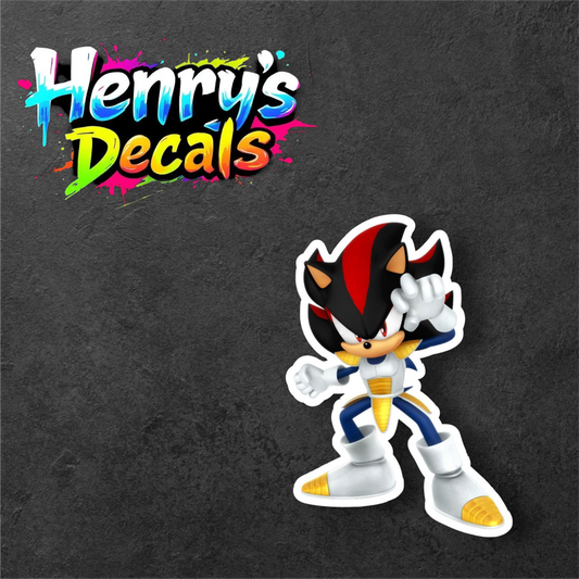Video Game Shadow Sticker Car Decal