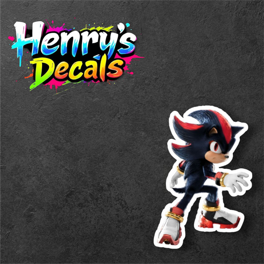 Video Game Shadow Sticker Car Decal