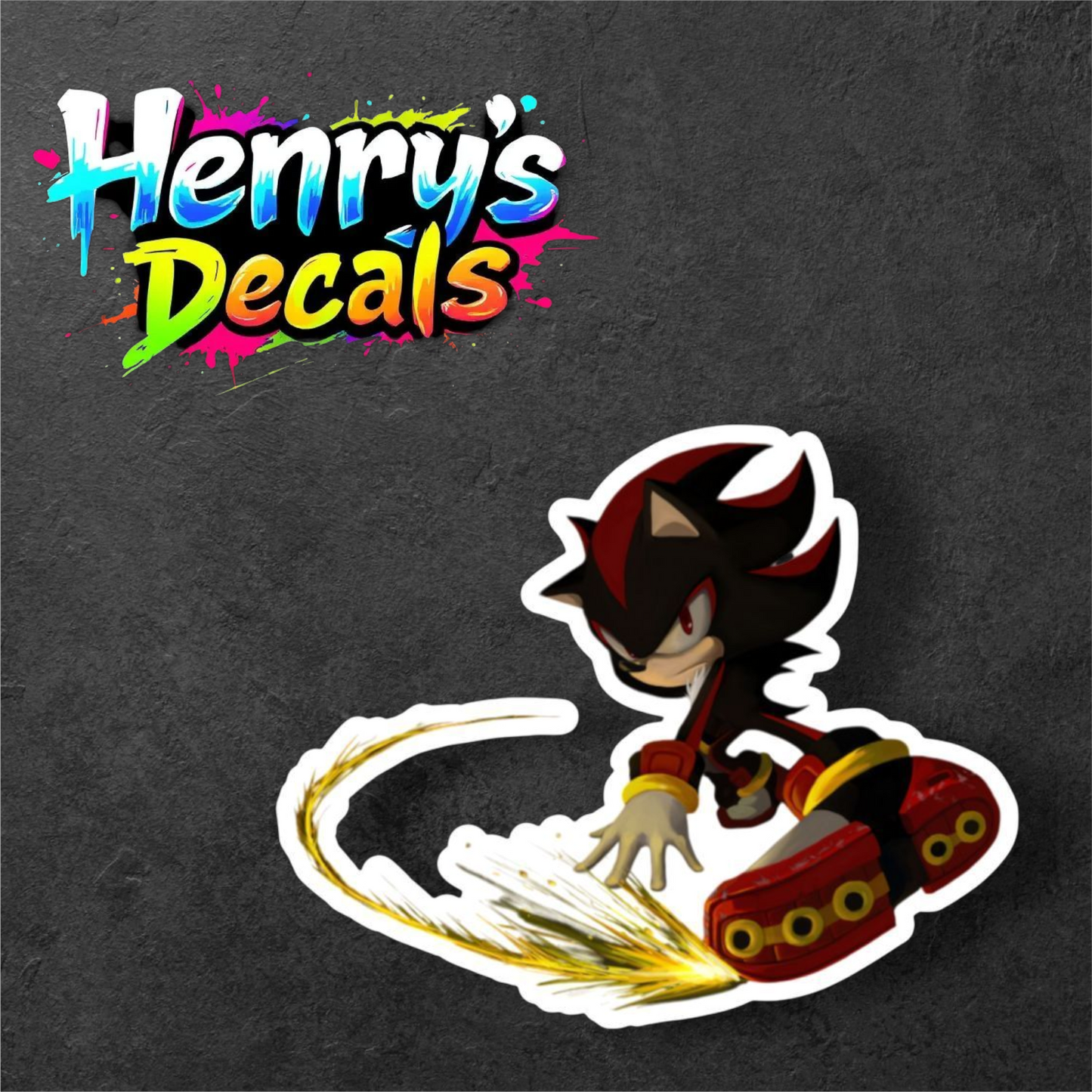 Video Game Shadow Sticker Car Decal