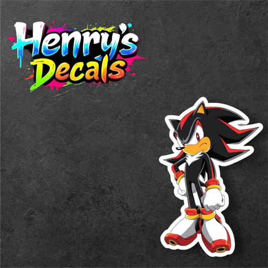 Video Game Shadow Sticker Car Decal