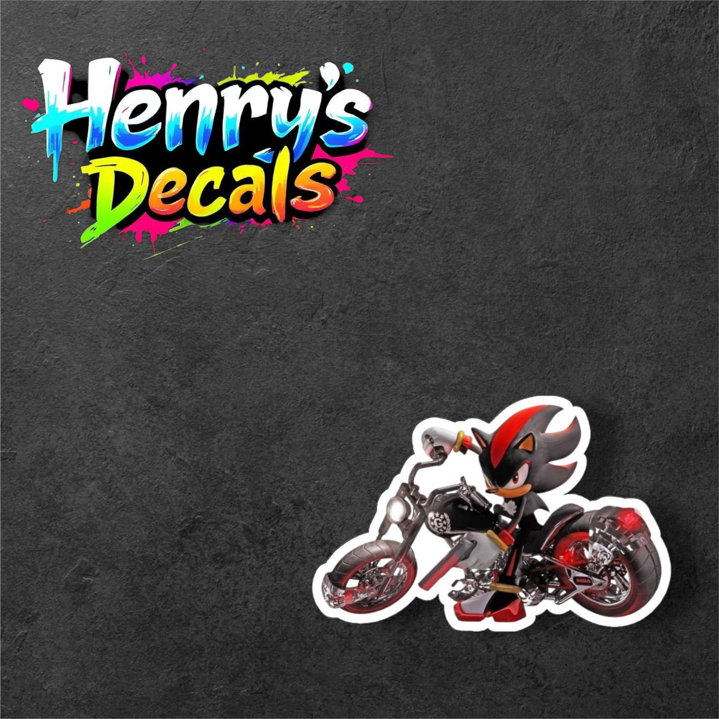 Video Game Shadow Sticker Car Decal