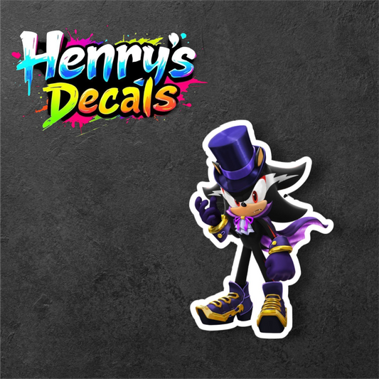 Video Game Shadow Sticker Car Decal