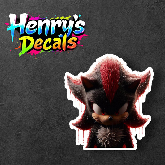Video Game Shadow Sticker Car Decal