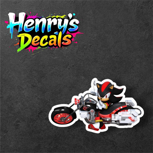 Video Game Shadow Sticker Car Decal