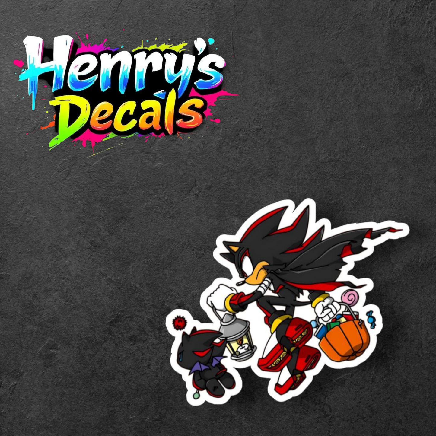 Video Game Shadow Sticker Car Decal
