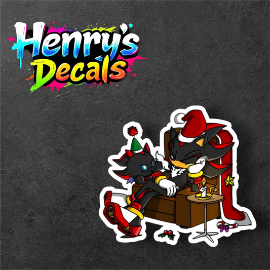 Video Game Shadow Sticker Car Decal