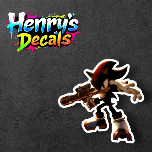 Video Game Shadow Sticker Car Decal