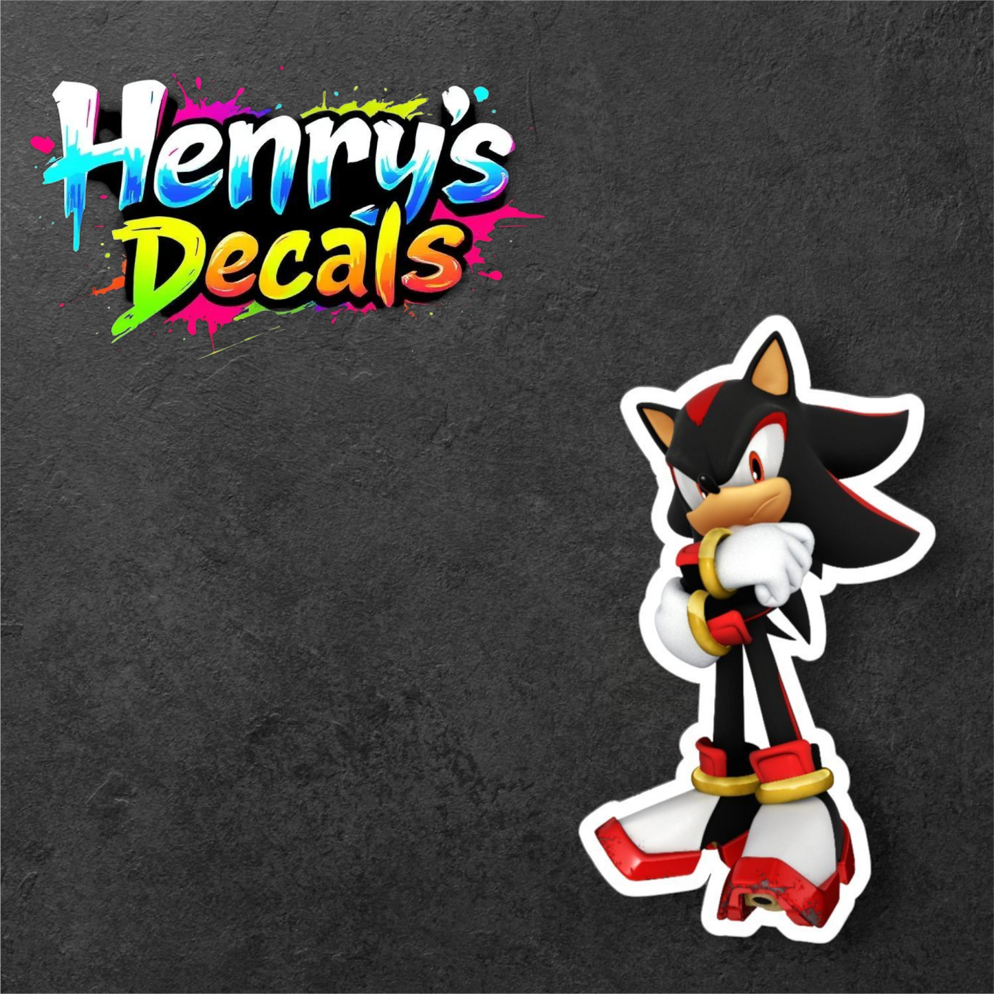 Video Game Shadow Sticker Car Decal