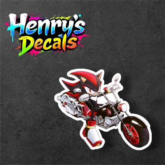 Video Game Shadow Sticker Car Decal