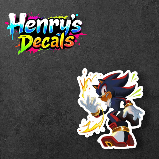 Video Game Shadow Sticker Car Decal