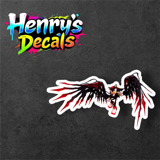 Video Game Shadow Sticker Car Decal