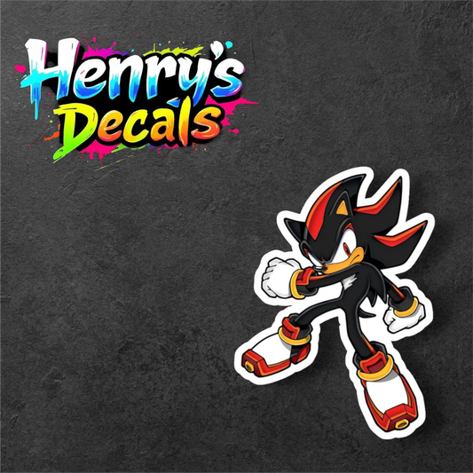 Video Game Shadow Sticker Car Decal