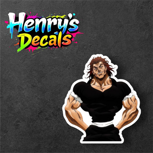 Anime Yujiro Sticker Car Decal