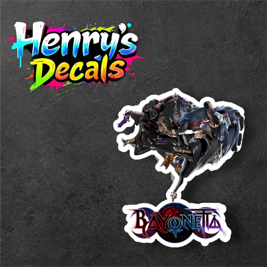 Video Game Bayonetta Sticker Car Decal