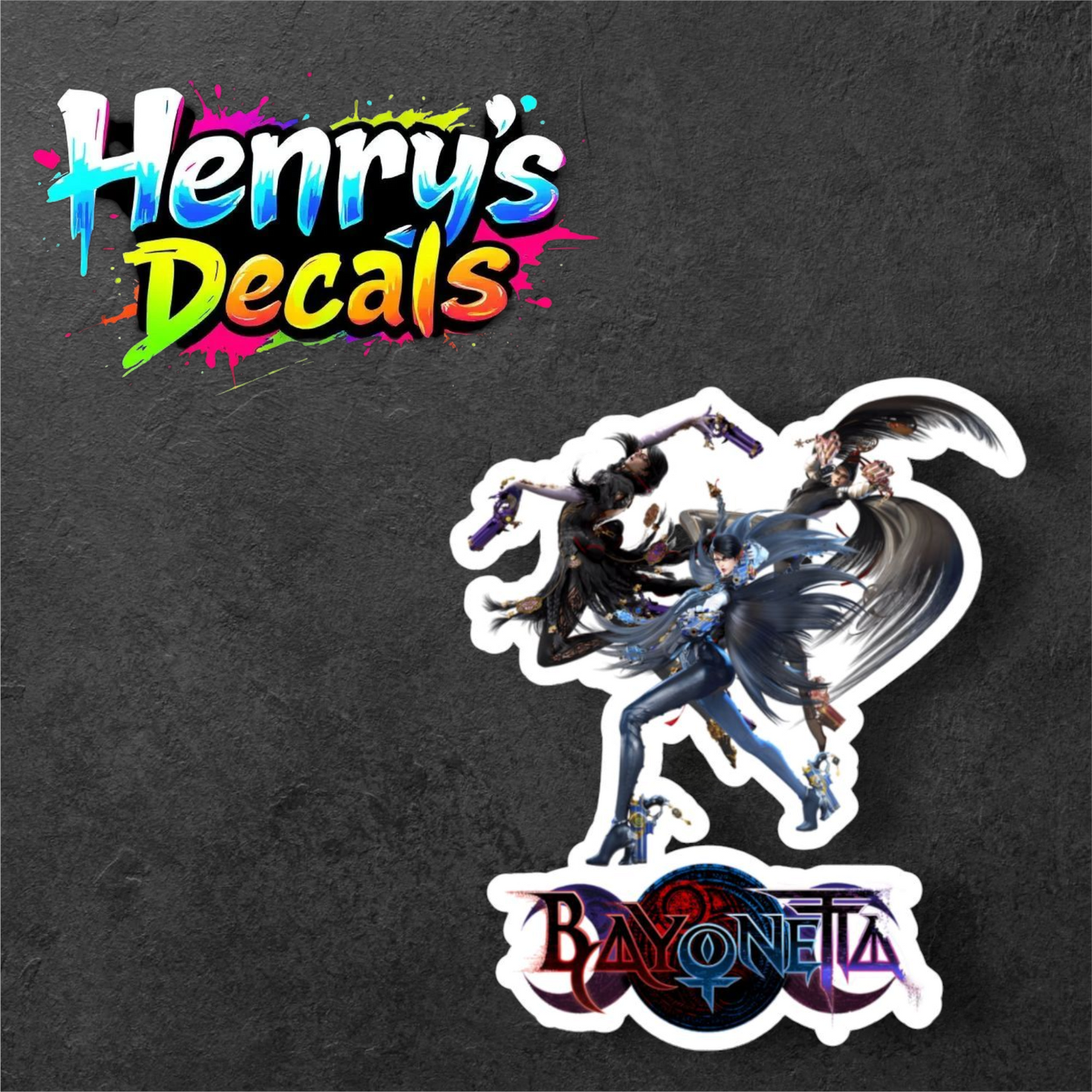 Video Game Bayonetta Sticker Car Decal