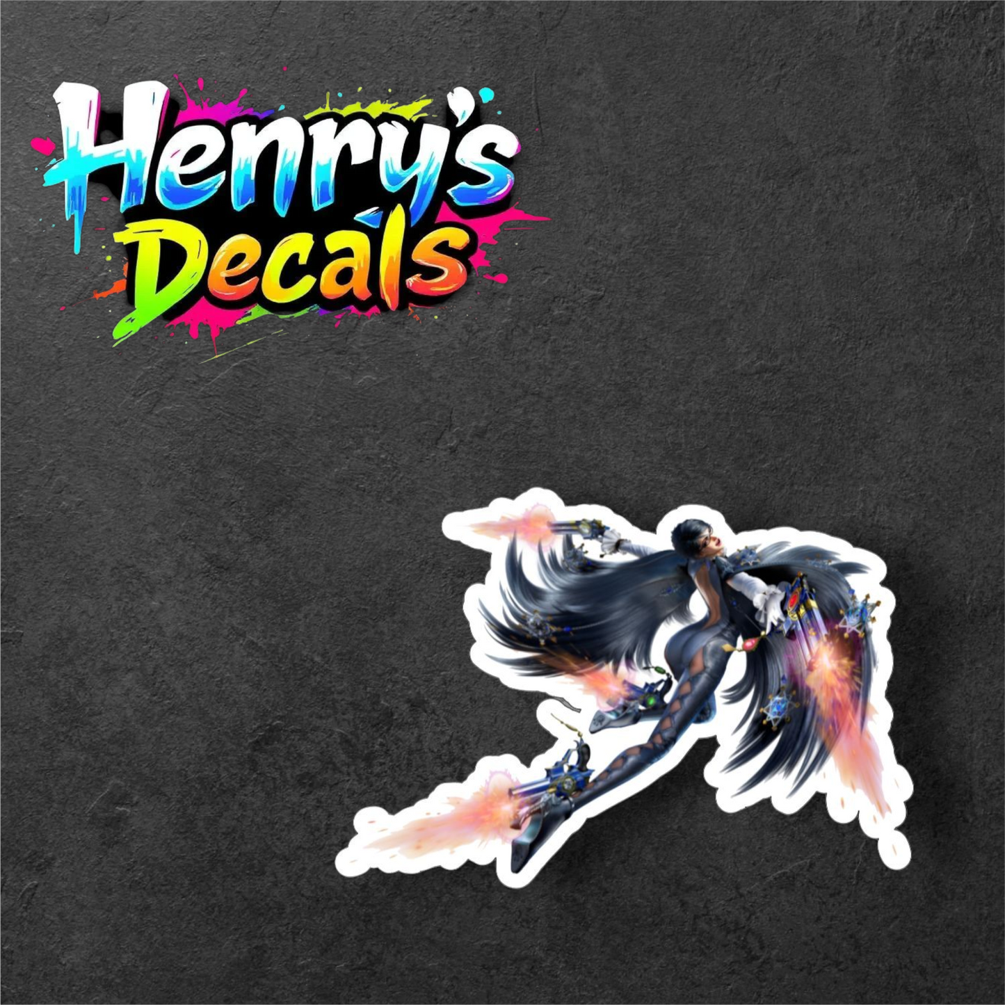 Video Game Bayonetta Sticker Car Decal