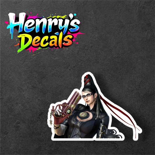 Video Game Bayonetta Sticker Car Decal