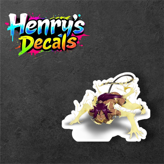Anime Yoruichi Sticker Car Decal