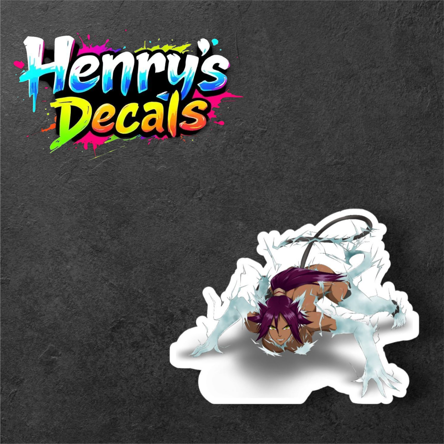 Anime Yoruichi Sticker Car Decal