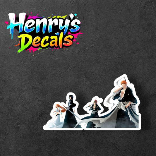 Anime Karakura Crew Sticker Car Decal
