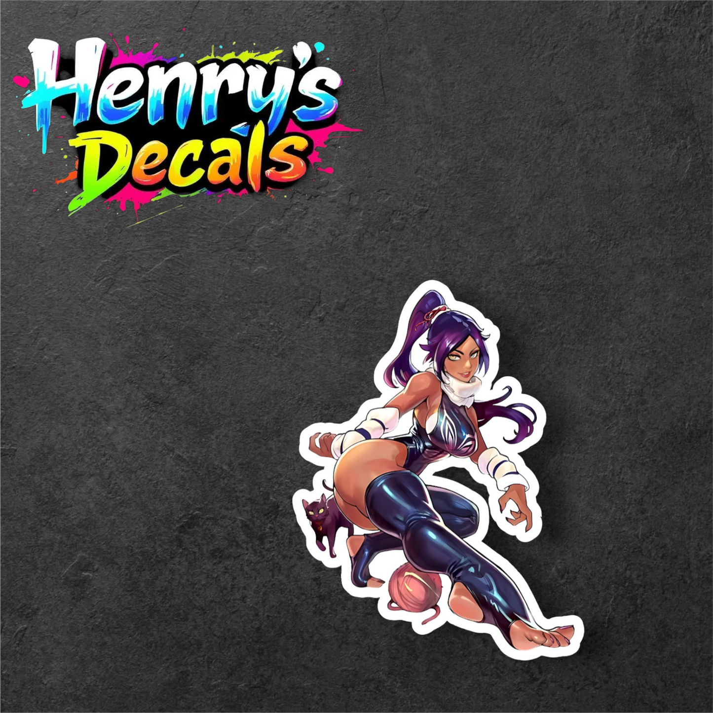 Anime Yoruichi Sticker Car Decal