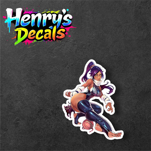 Anime Yoruichi Sticker Car Decal