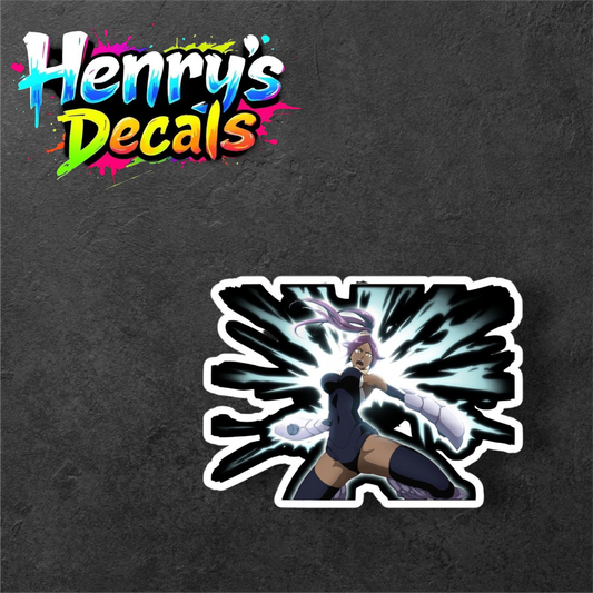 Anime Yoruichi Sticker Car Decal