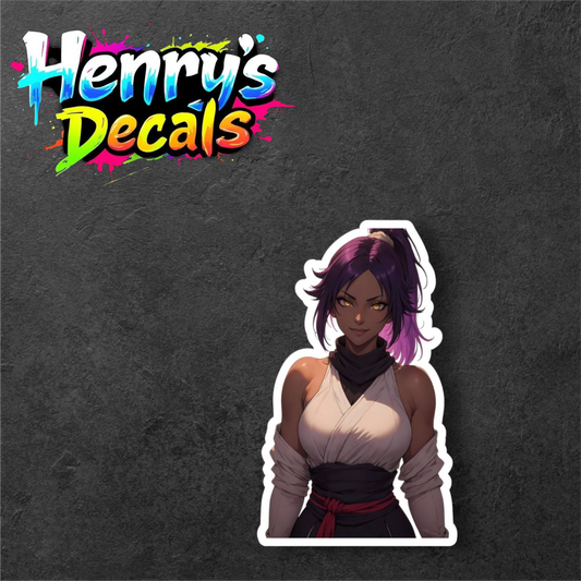 Anime Yoruichi Sticker Car Decal