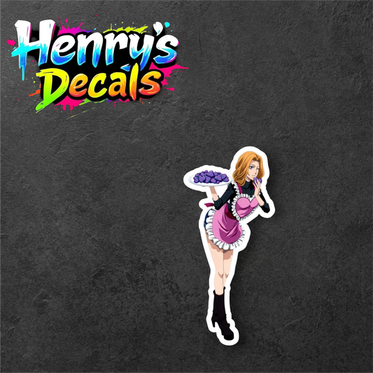 Anime Rangiku Sticker Car Decal