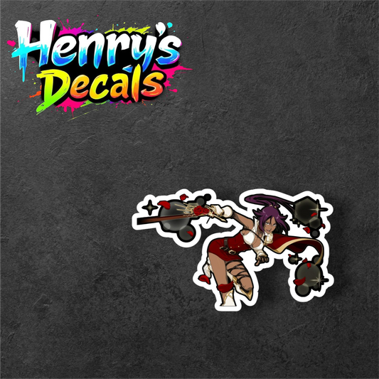 Anime Yoruichi Sticker Car Decal