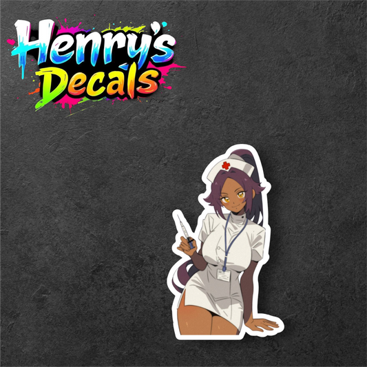Anime Yoruichi Sticker Car Decal