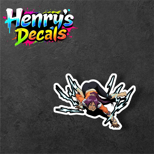 Anime Yoruichi Sticker Car Decal
