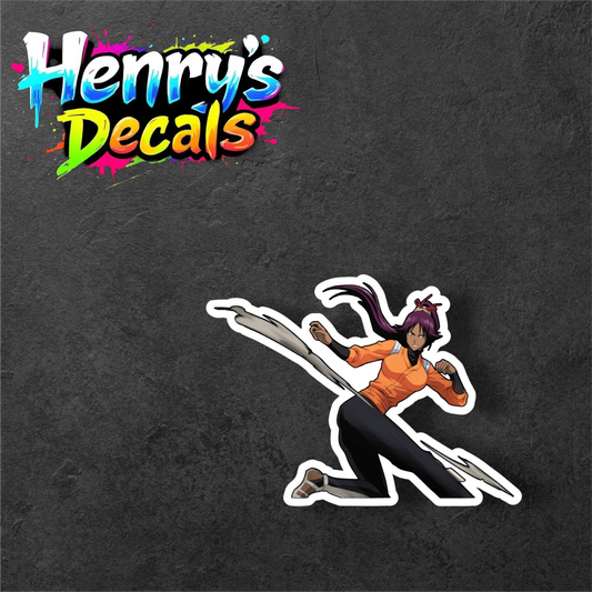 Anime Yoruichi Sticker Car Decal