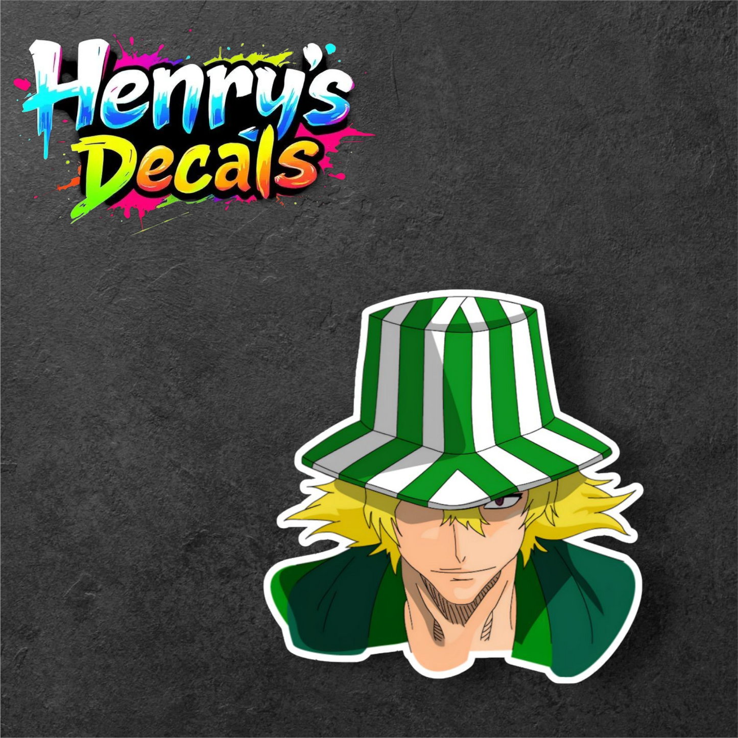 Anime Urahara Sticker Car Decal