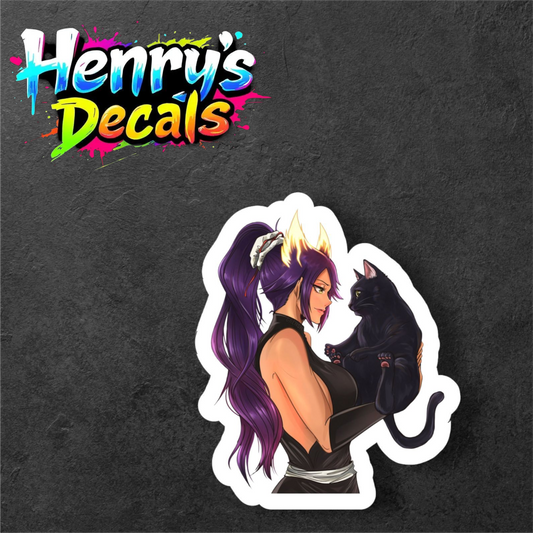 Anime Yoruichi Sticker Car Decal