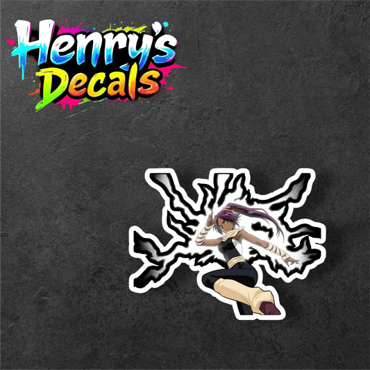 Anime Yoruichi Sticker Car Decal