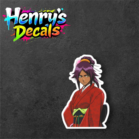 Anime Yoruichi Sticker Car Decal