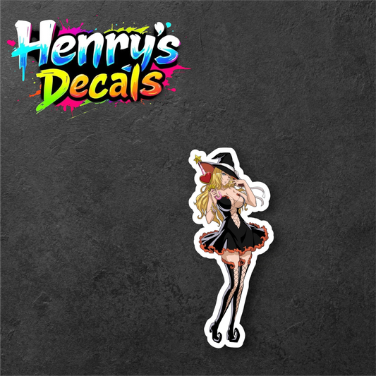 Anime Rangiku Sticker Car Decal