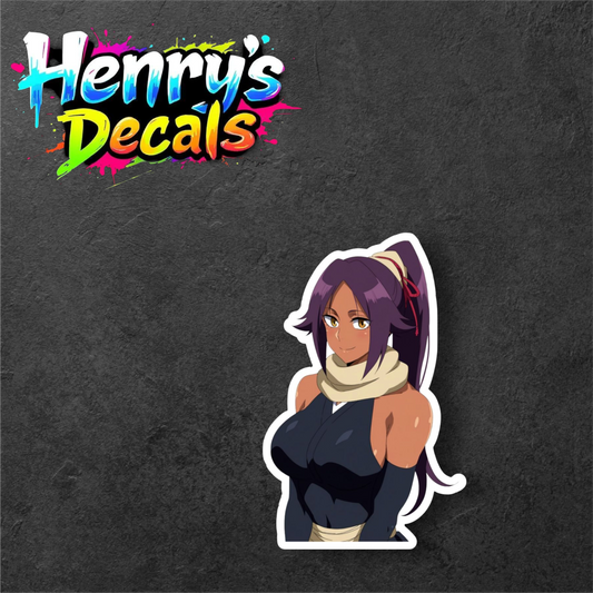 Anime Yoruichi Sticker Car Decal
