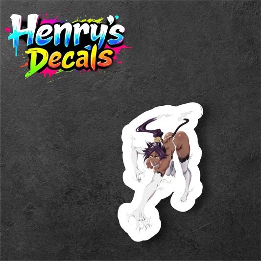 Anime Yoruichi Sticker Car Decal