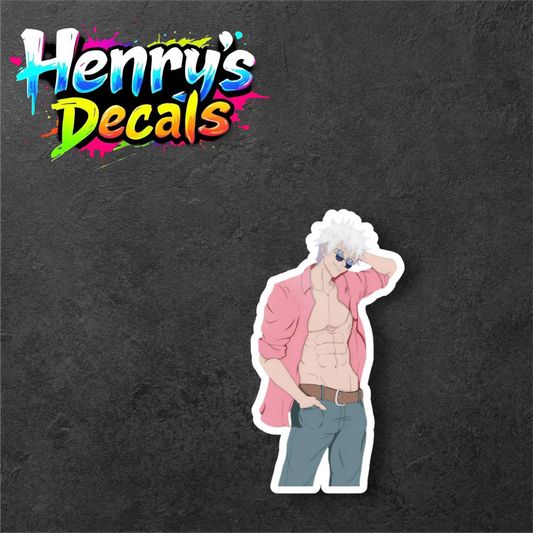 Gojo Sticker Car Decal