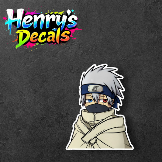 Anime Kakashi Sticker Car Decal