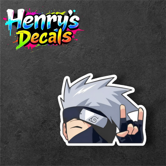 Anime Kakashi Sticker Car Decal