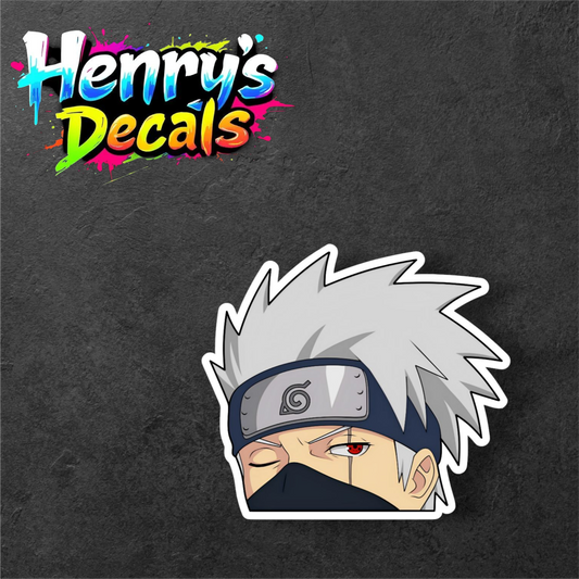 Anime Kakashi Sticker Car Decal